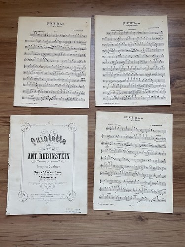 Rubinstein anton quintette - anton,,