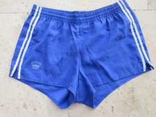 Short KOPA sport vintage années 80 polyester coton bleu made in France M / L