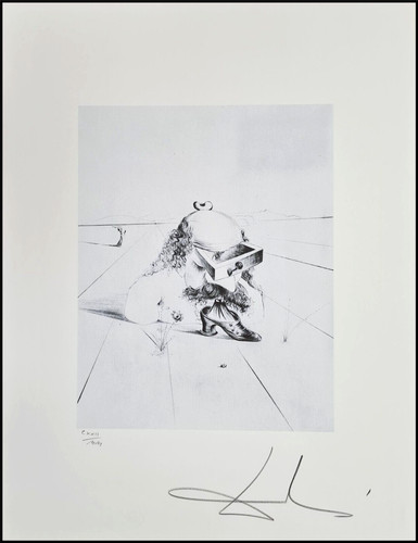 Salvador dali le bureaucrate - dali, *