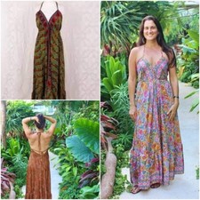 indian 5 PC Vintage Sari Silk