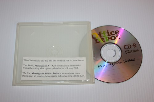 Muscogiana journal muscogee - muscogiana:,