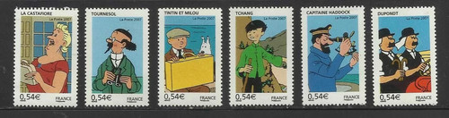 France 2007 série tintin - france,