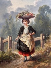 Tableau ancien paysage