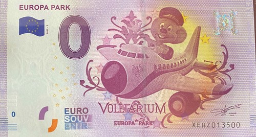 Billet euro europa - 0, park