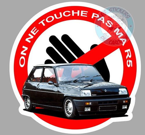 Sticker touche pas r5 - sticker, ma