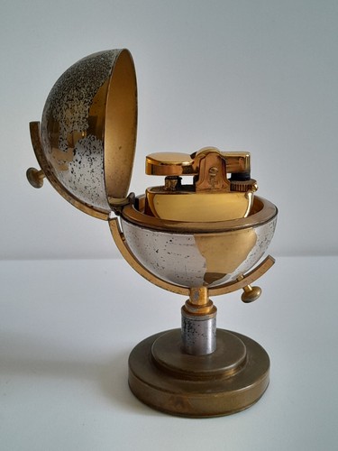 Ancien briquet mappemonde - briquet,