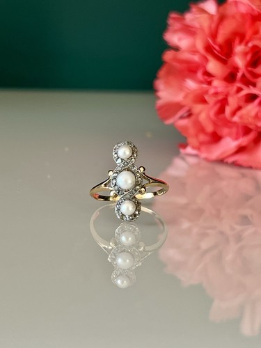 Bague ancienne carats - or,