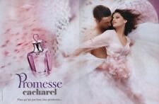Publicité papier Parfum. Perfume ad. Promesse de Cacharel 2005 double page