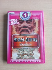 jeu pc cdrom mah jong  mahjong  deluxe. Très Bon État 