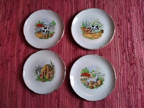 Assiettes différentes à - 4,