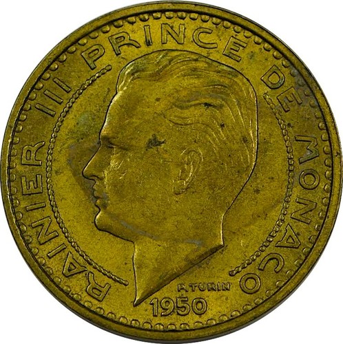Monaco monnaie 50 francs - monaco,,