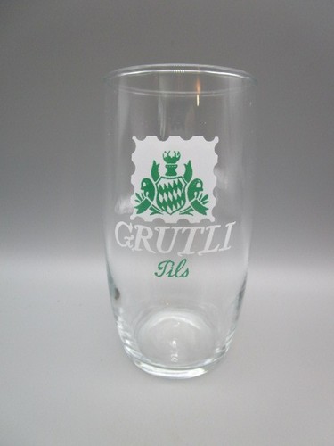 Verre bière publicitaire - a,