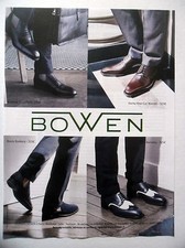 PUBLICITE-ADVERTISING :  BOWEN - 4 modèles  2015 Chaussures
