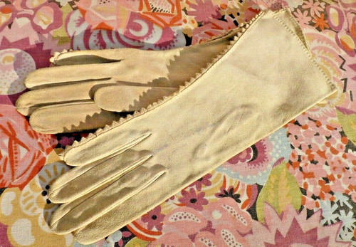 Ancienne paire gants femme - ancienne, de