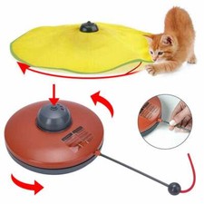 Jouets électroniques interactifs pour chats puzzle chats miaulement rotatif s...