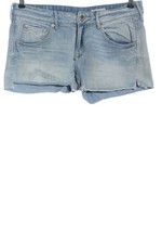 Short en jean Dames Pantalon court T EU 36 bleu style décontracté
