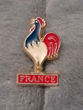 Pin's Coq France Bleu Blanc