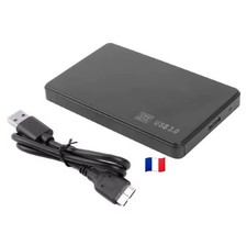 Boitier Disque Dur SSD HDD Externe Sata USB 3.0 5gbs 2.5 Pouces