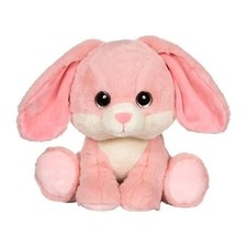 Peluche Puppy Eyes Pets - GIPSY TOYS - Lapin rose - 40 CM