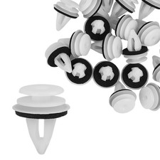 20pcs clips retenue plastique