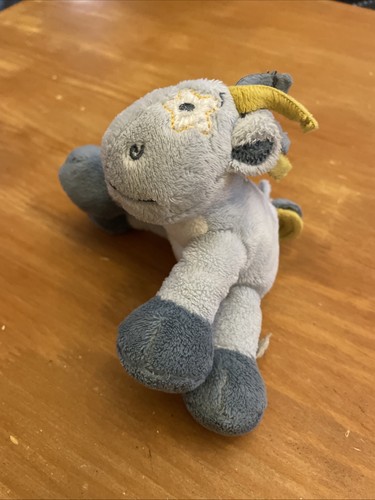 Petit doudou ane cheval - cheval, bleu