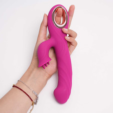 Sucer Lécher Vibrateur Dildo G-spot Stimulateur Jouet Sexuel Femmes Clitoris SM