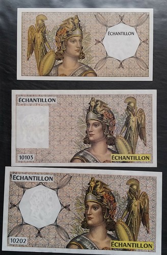Billet echantillon france - echantillon,