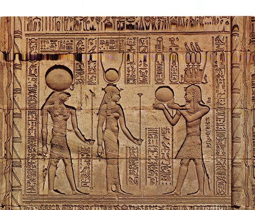 Egypte denderah reliefs - egypte,