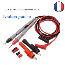 Câble Test Multimètre 20A