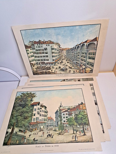 Lot vues genève c g - lot,