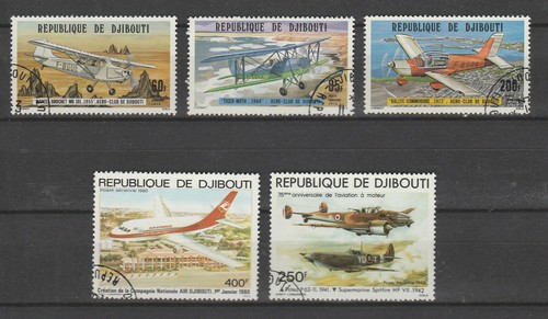 Djibouti série 5 avions - djibouti,