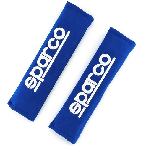 Sparco beltpad bleu argent - sparco,