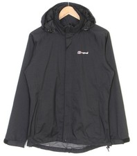 Veste BERGHAUS AQ2 femme taille 12 noire à capuche doublée maille...