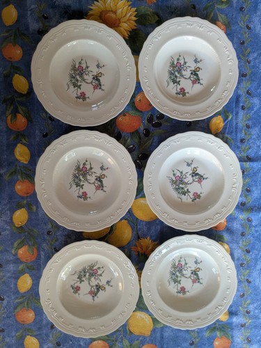 Lot assiettes soupe en - 6,