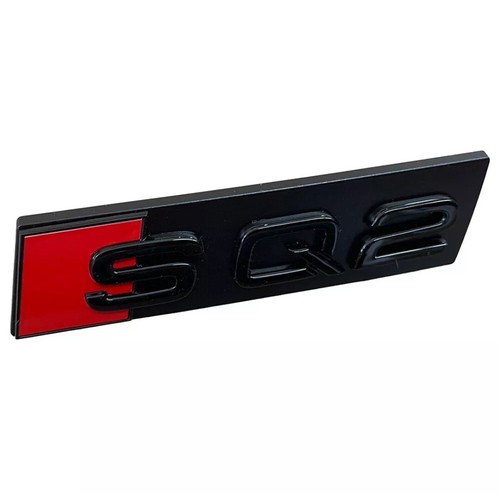 Logo audi sq2 calandre - audi, noir