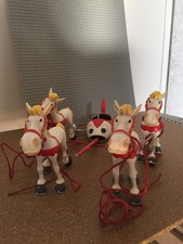 LE CHAR DE GOUDURIX + ASTERIX + GOUDURIX - FIGURINE ASTERIX PLASTOY EN RESINE