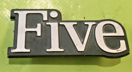 Monogramme logo five renault - /,
