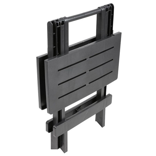 Table balcon anthracite pliant