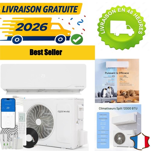 Climatiseur split 12000 - , btu