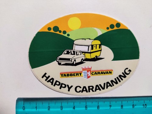 Autocollant happy caravaning - autocollant,