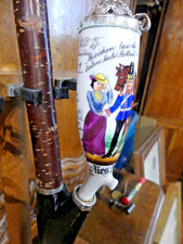 PIPE COLLECTION  PORCELAINE DE RÉSERVISTE  1890  saarbrucken cavalerie