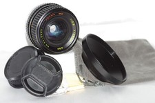 PRECIS-CONTRASTE, objectif 28mm f2,8 PK, OSAWA bouchons, pare-soleil, housse TBE