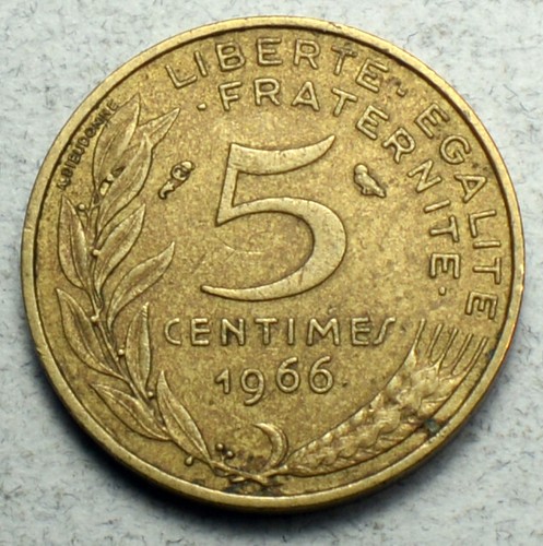 France centimes 1966 933 - 5,