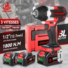 1/2" Boulonneuse à choc sans