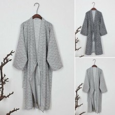 Hommes Japonais Classique Peignoir Kimono Yukata Traditionnel Robe Pyjama / Robe