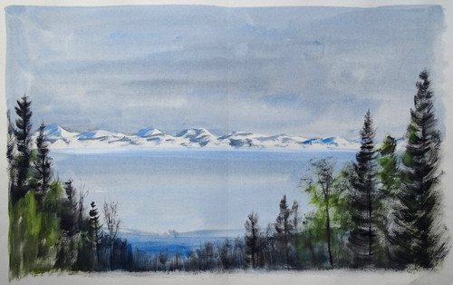 Dessin original 1962 signé