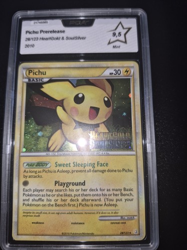 Carte pokémon promo pichu - pokémon,