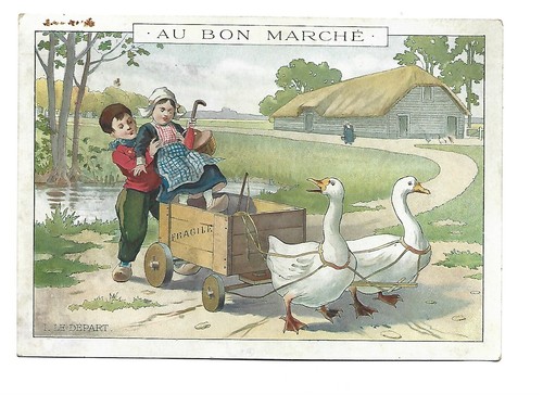 Chromo grand format bon - format, au