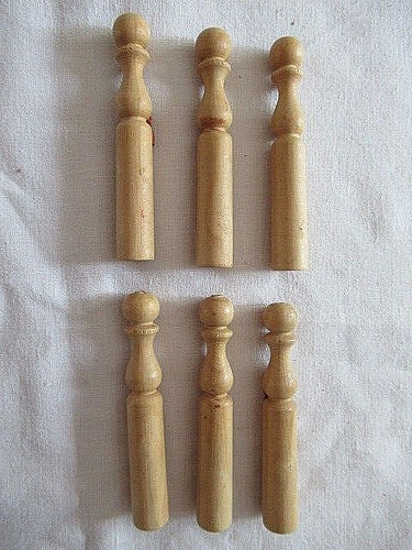 Anciennes quilles bois - 6,