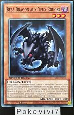 Carte YU-GI-OH! BEBE DRAGON AUX YEUX ROUGES SBC1-FRI10 C NEUF